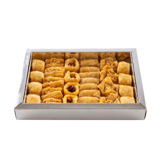 علبة مشكلة بقلاوة