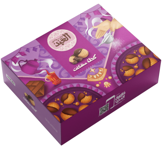 علبة كحك مشكلت 32 قطعة