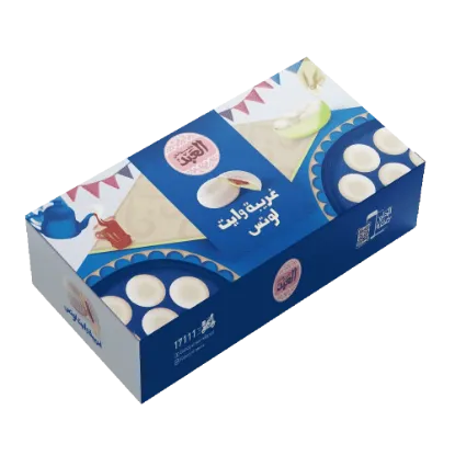 Ghorayeba Lotus 24 Pieces - علبة غريبة وايت لوتس 24 قطعة