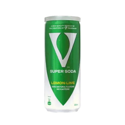 V7 Lemon Sparkling Drink - 300ml - مشروب غازي ڤي سفن بالليمون - 300 مل